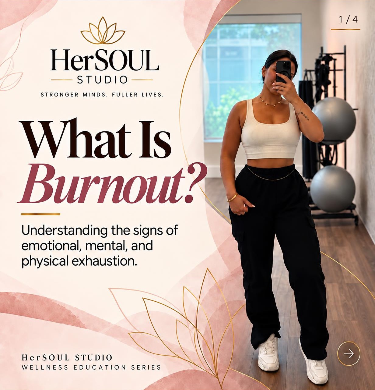 What Is Burnout? — HerSOUL Studio wellness education